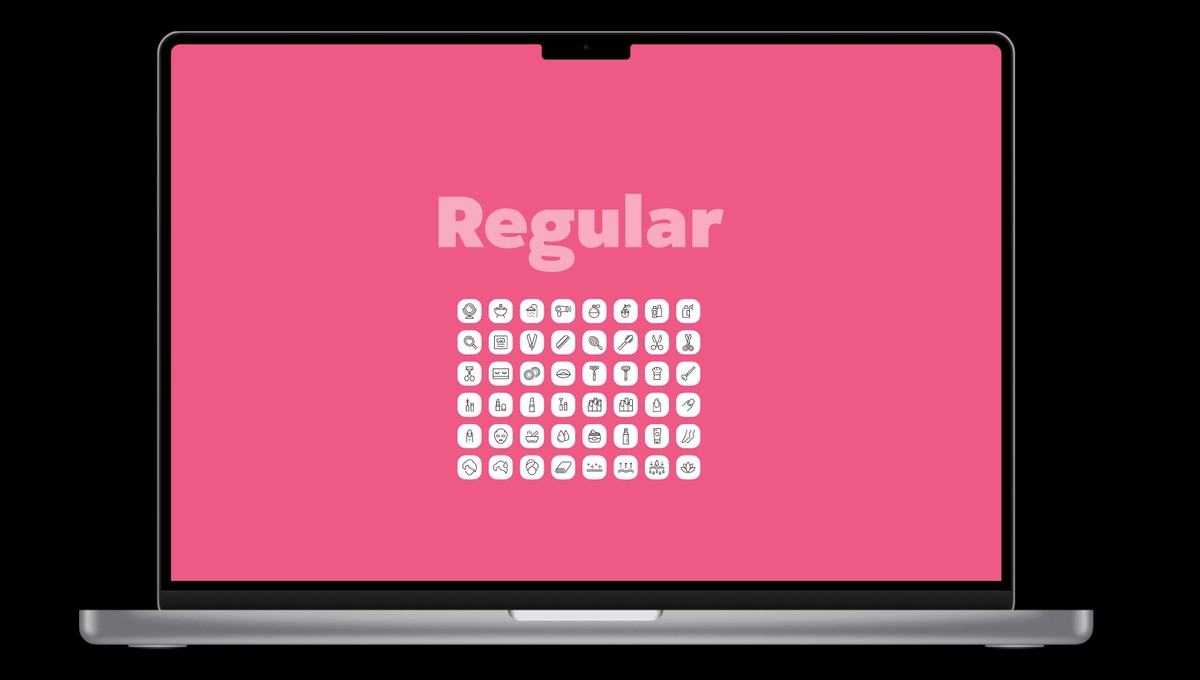 پک رایگان آیکون Beauty & Spa - تصویر کوچک 2