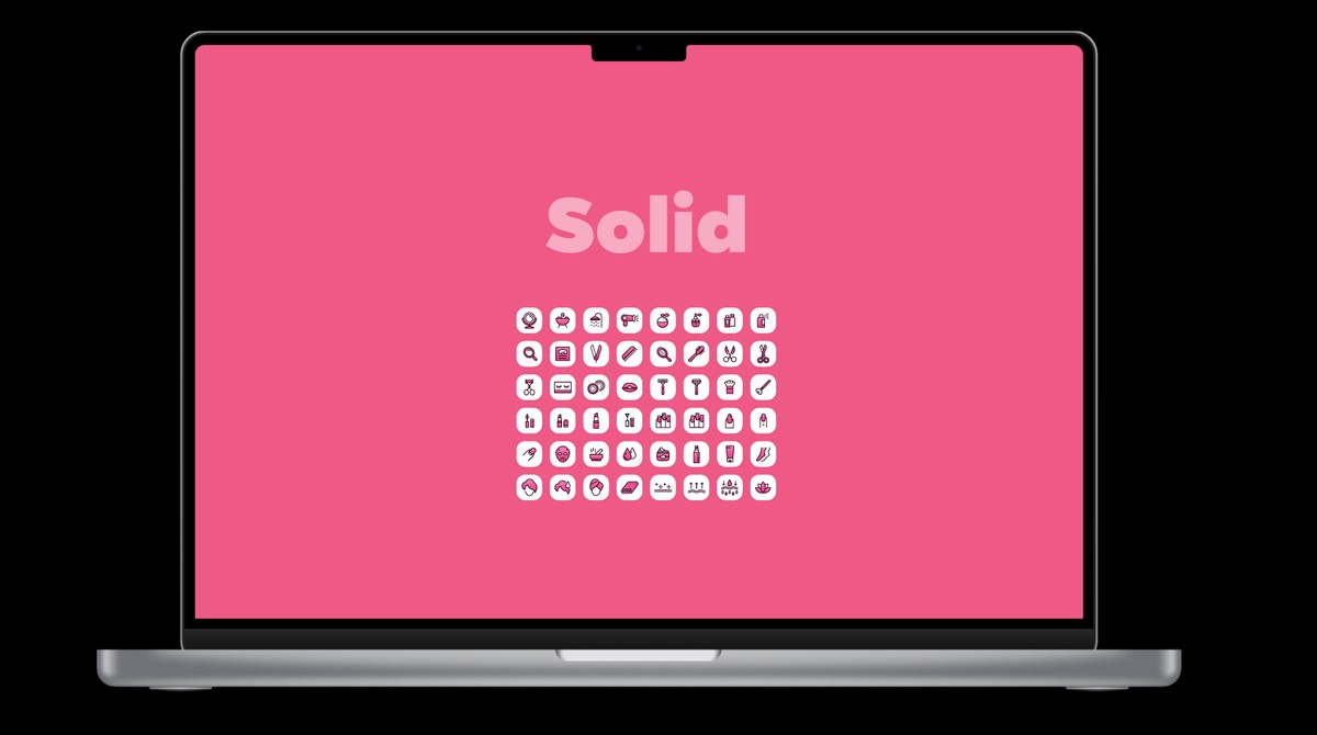 پک رایگان آیکون Beauty & Spa - تصویر کوچک 3