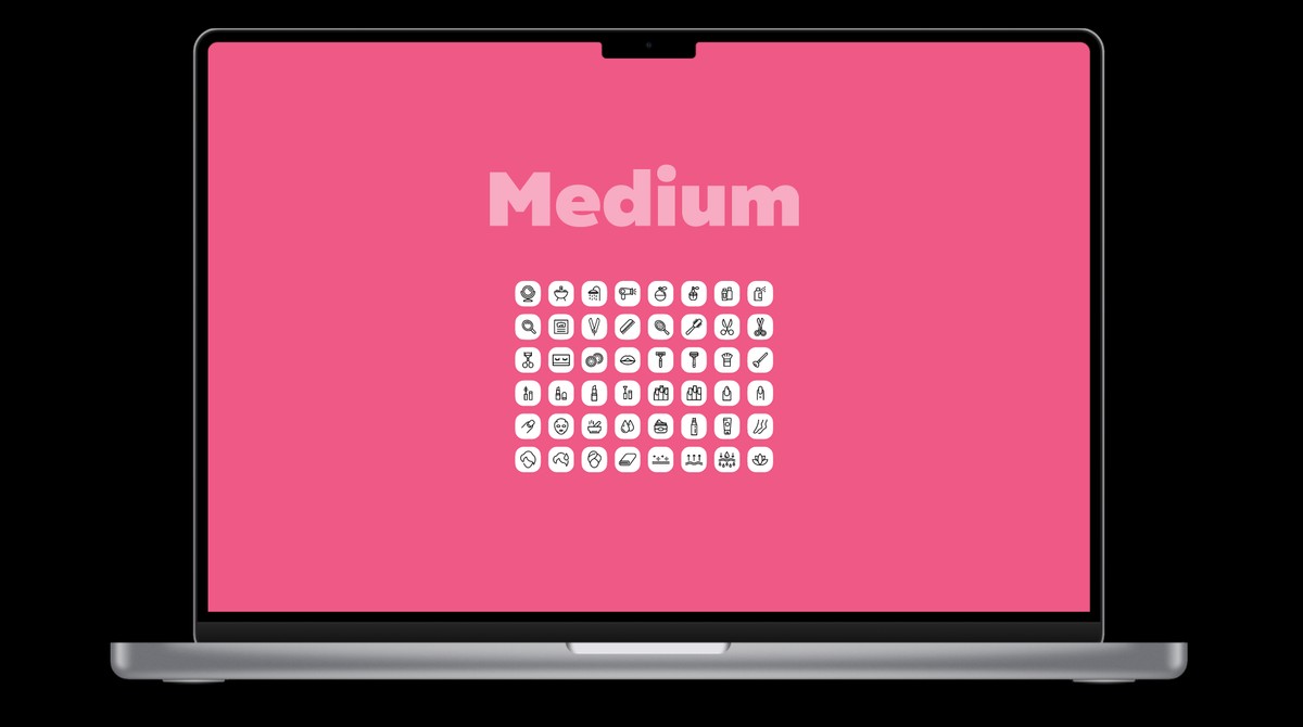 پک رایگان آیکون Beauty & Spa - تصویر کوچک 4